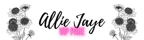 Header of alliejaye