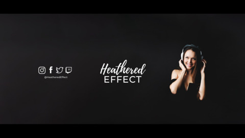 Header of heathered-effect