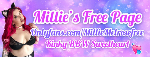 Header of milliemelrosefree