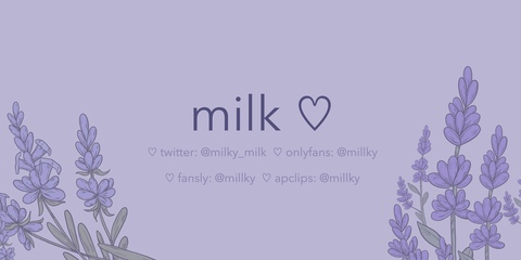 Header of millky