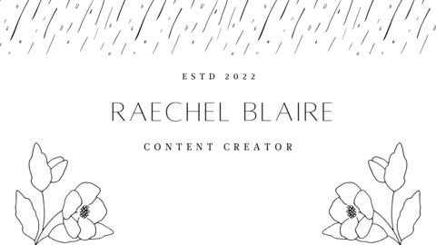 Header of raechelblaire