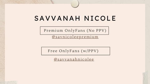 savvanahnicolee onlyfans leaked picture 1