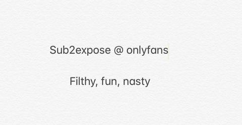 Header of sub2expose